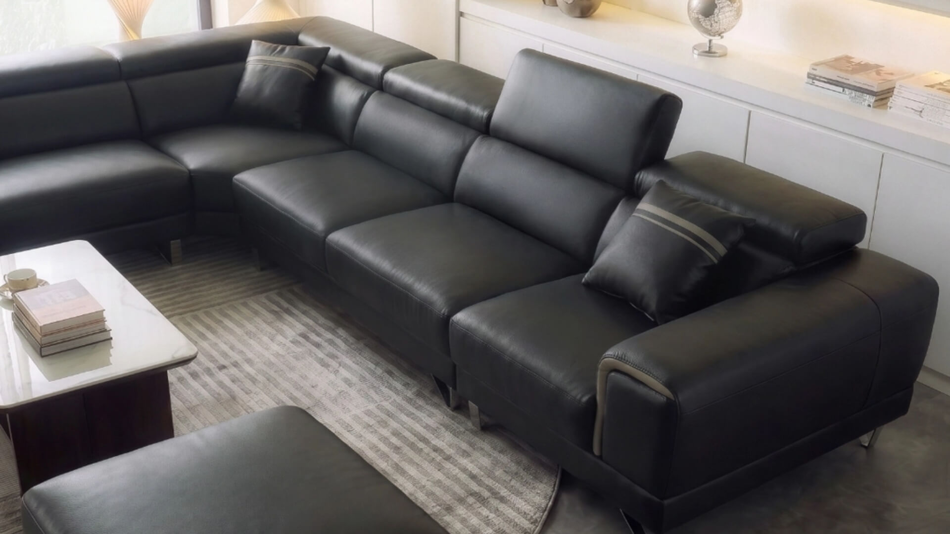 Cách chọn sofa da chữ L phù hợp
