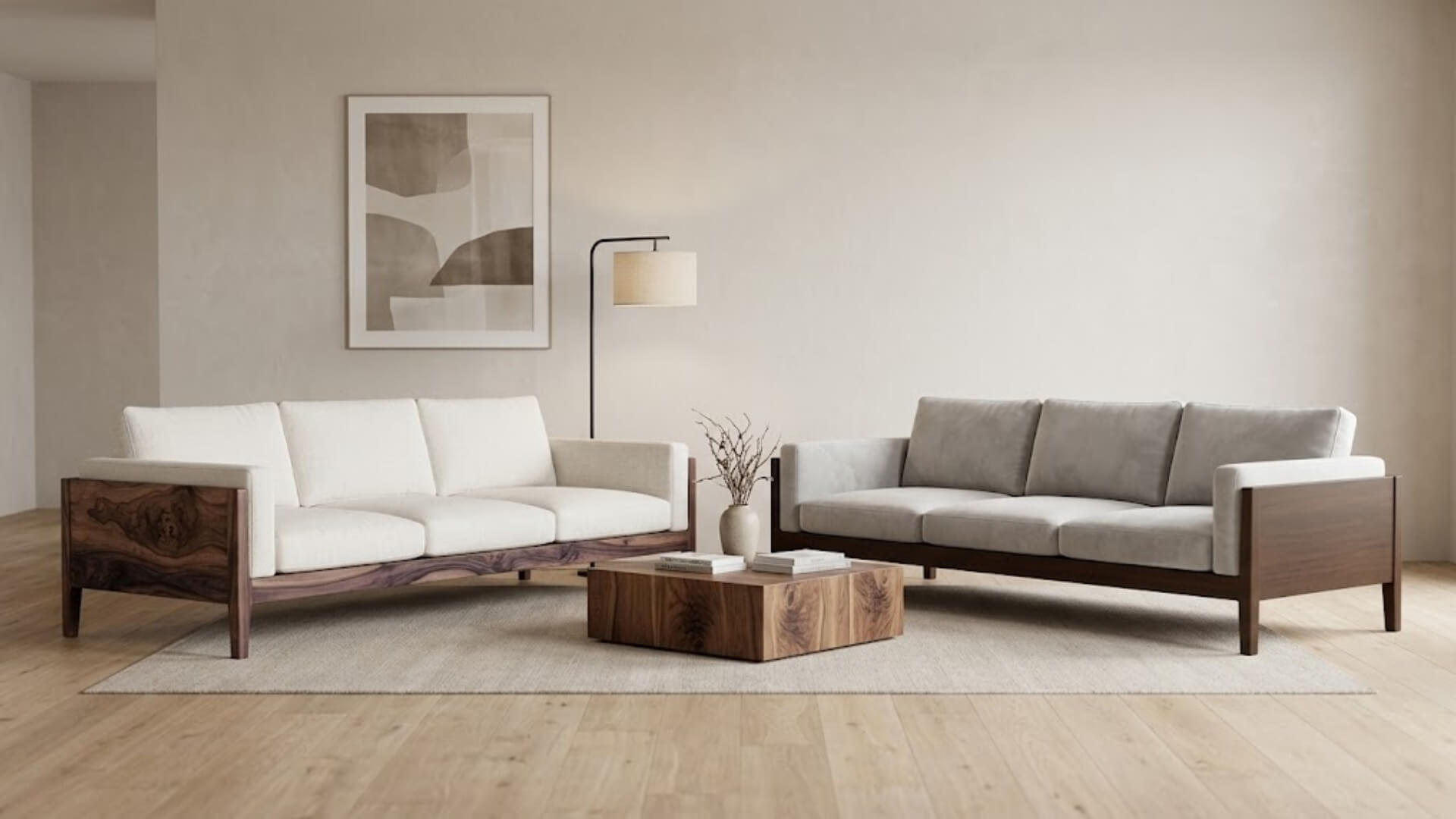 Cách phân biệt sofa gỗ óc chó thật và gỗ sơn giả màu