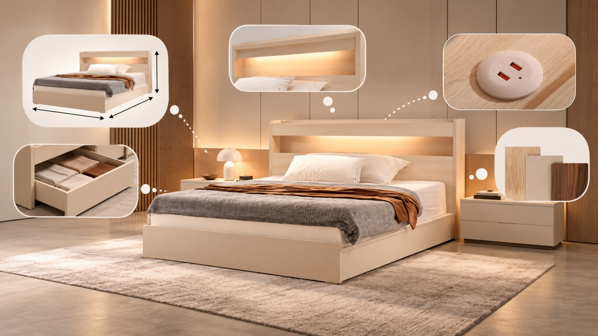 Câu hỏi thường gặp về giường ngủ cao cấp