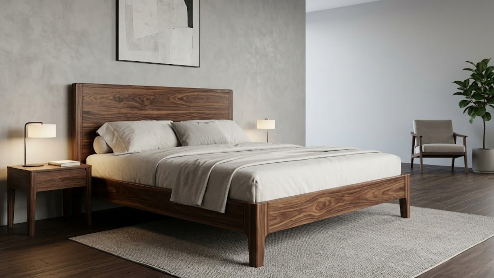 Câu hỏi thường gặp về giường ngủ gỗ óc chó