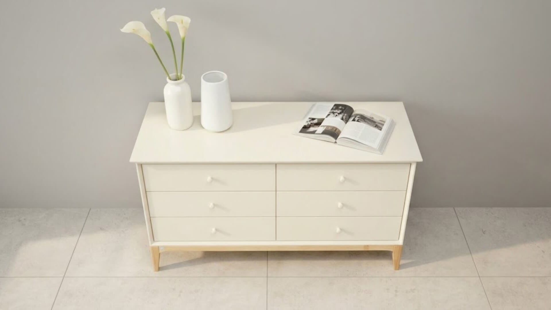 Chiếc tủ gỗ trang trí phòng khách đẹp