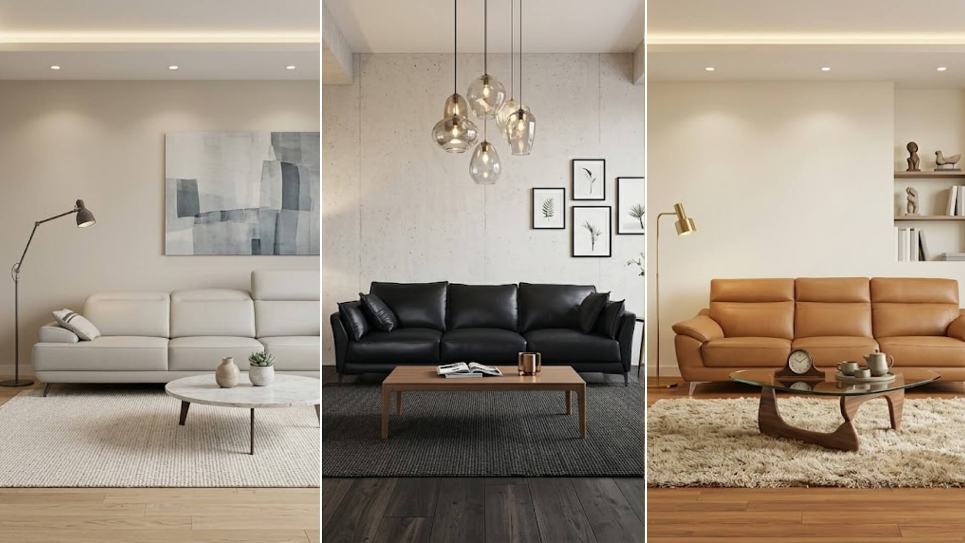 Chọn sofa chữ i theo phong cách nội thất