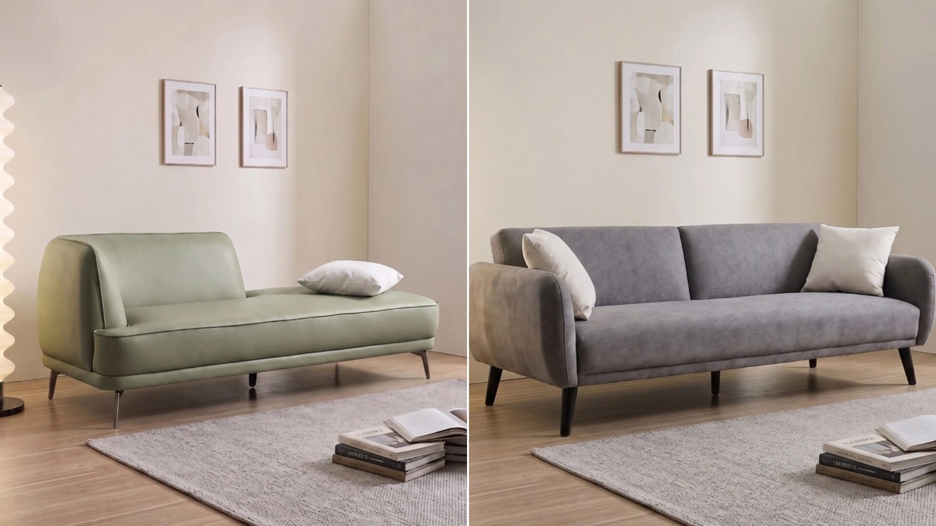 Chọn sofa da hay vải theo nhu cầu sử dụng