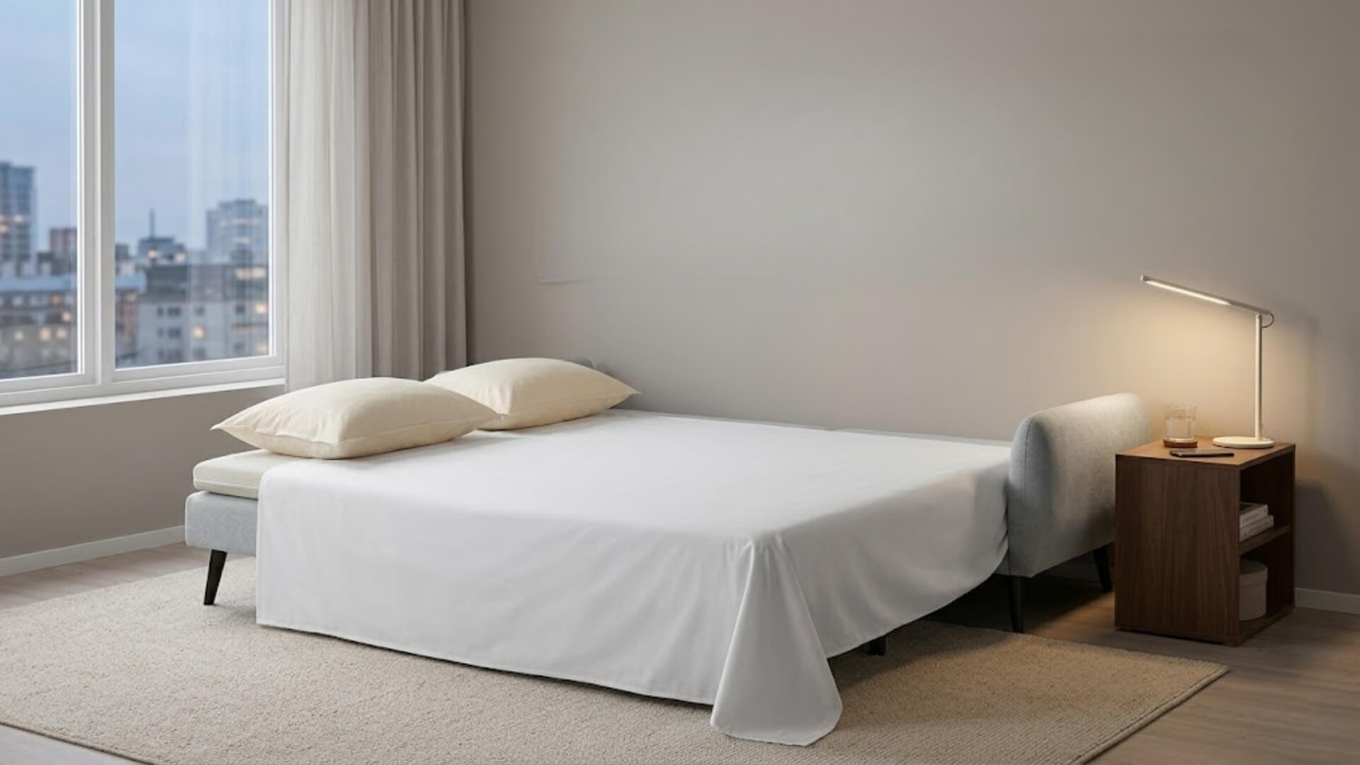Dùng sofa giường làm giường chính cần chuẩn bị gì?