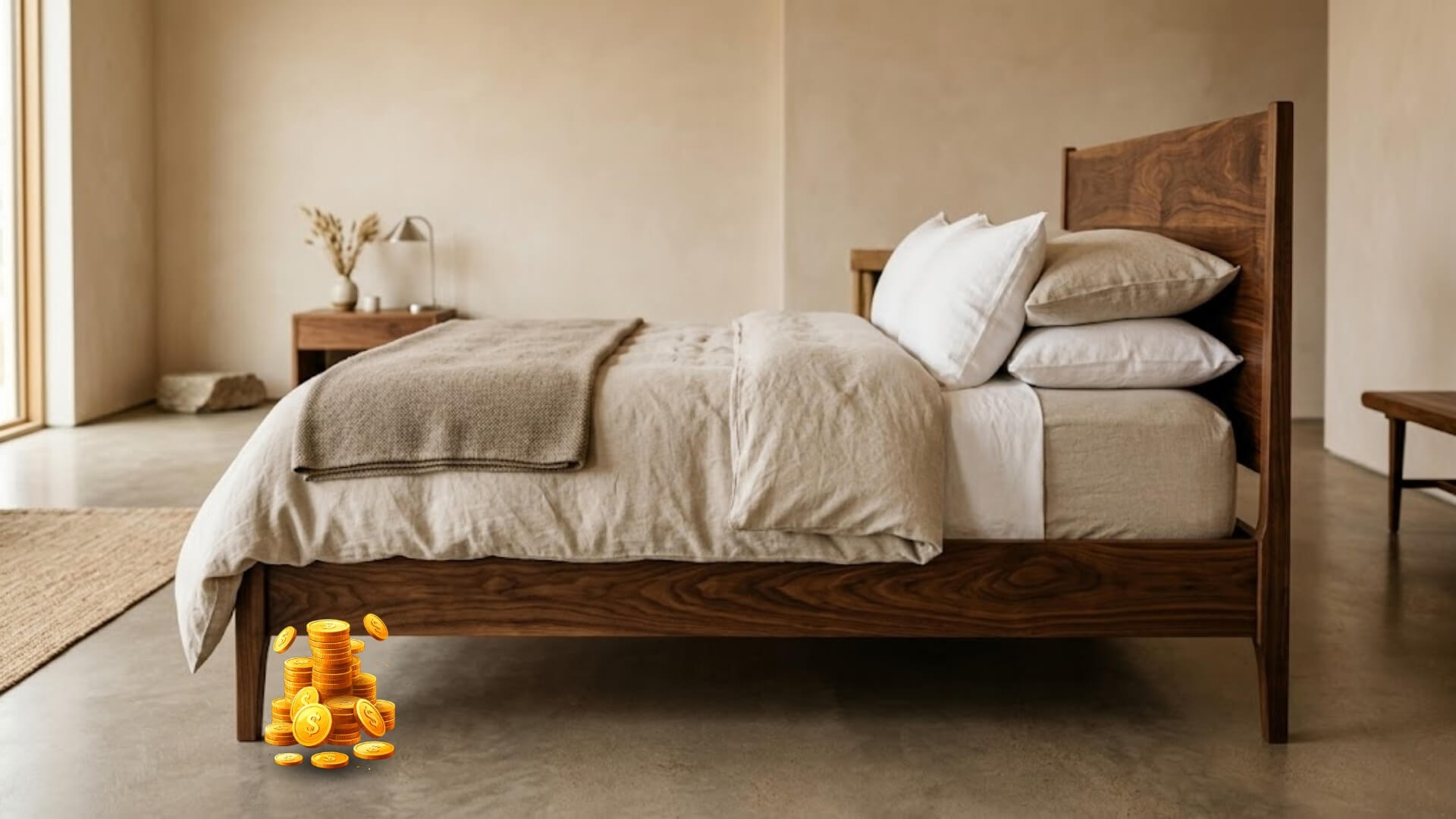 Giá giường ngủ gỗ óc chó bao nhiêu
