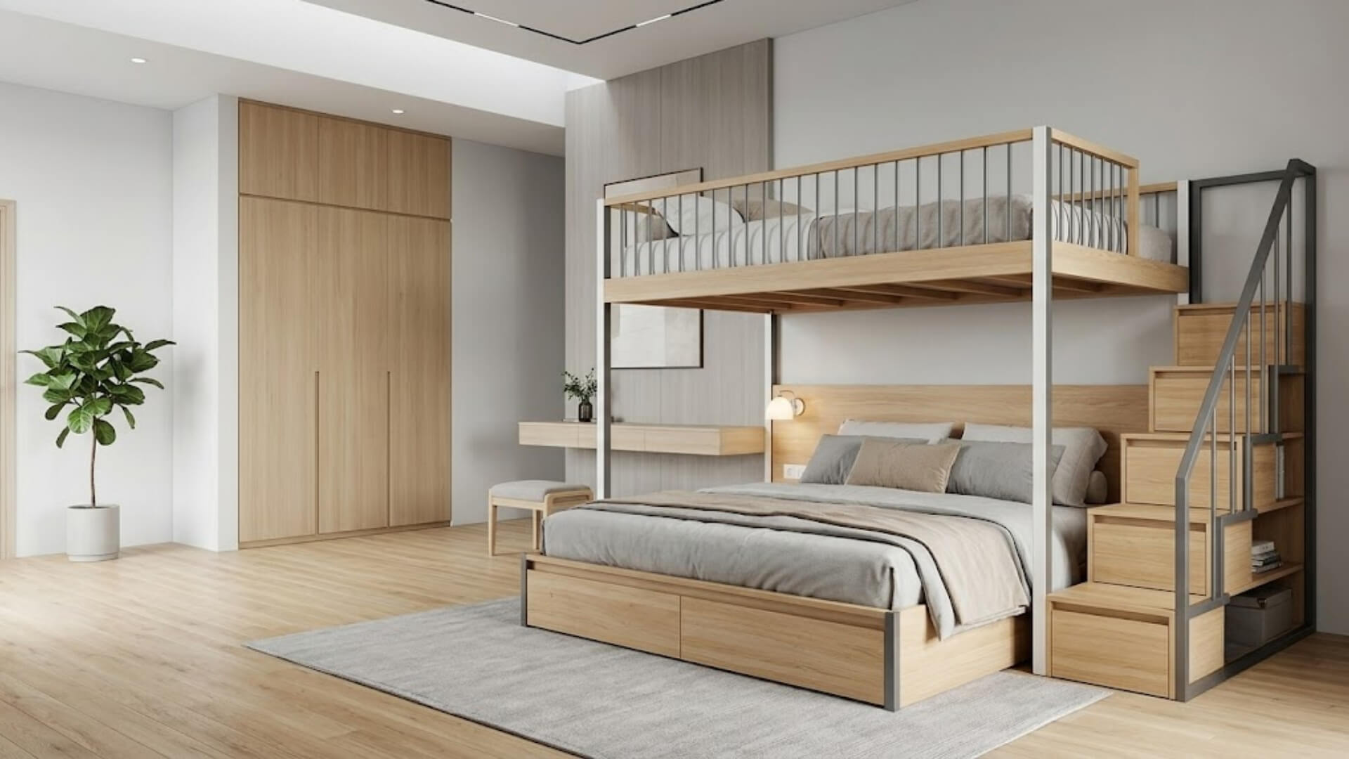 Giường ngủ 2 tầng là gì