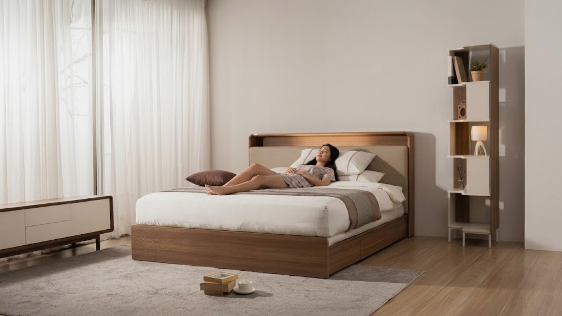 giường ngủ bọc da được nhiều gia đình lựa chọn