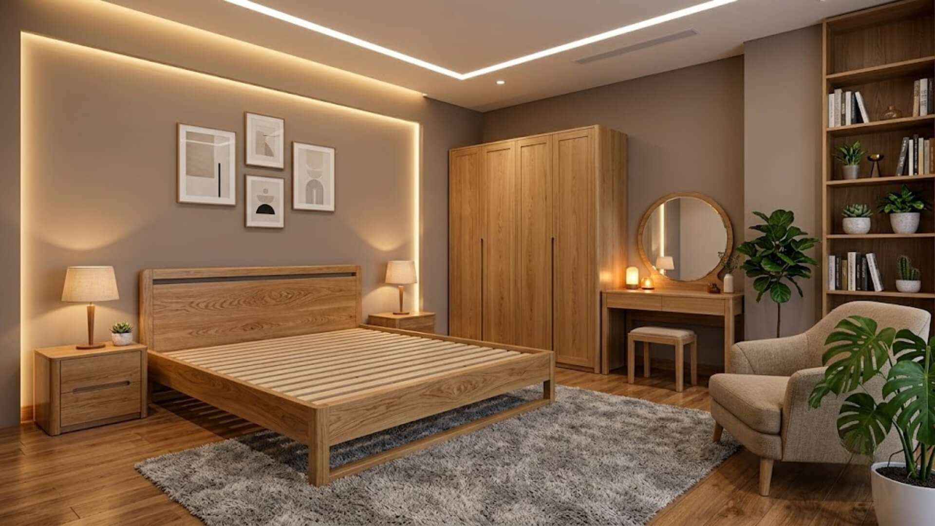 Giường ngủ gỗ sồi có tốt không?