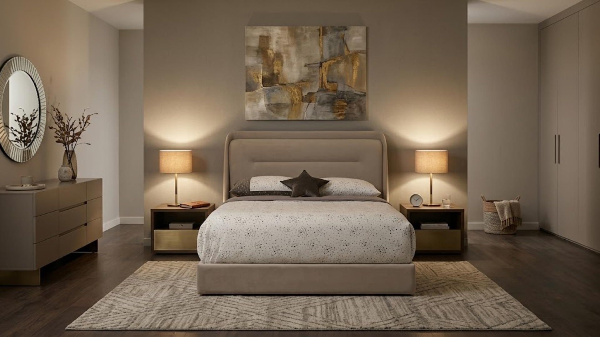 Giường ngủ vải Arte 1m2