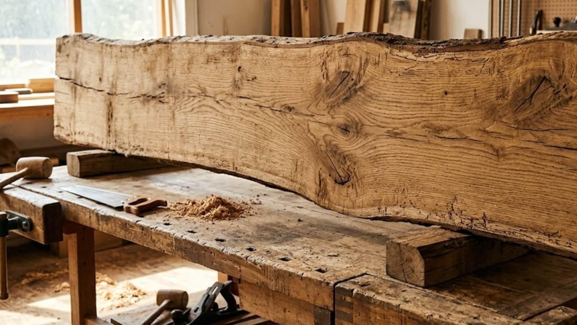Gỗ sồi làm sofa