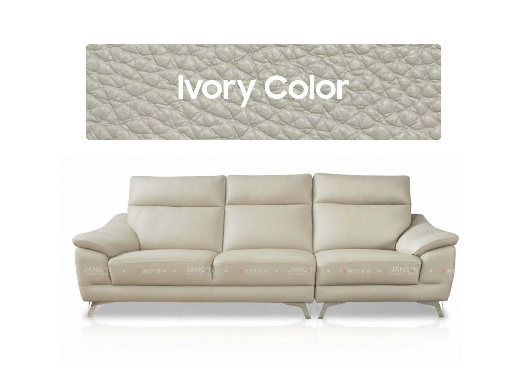 SOFA DA HUDSON - phòng khách - Jang In