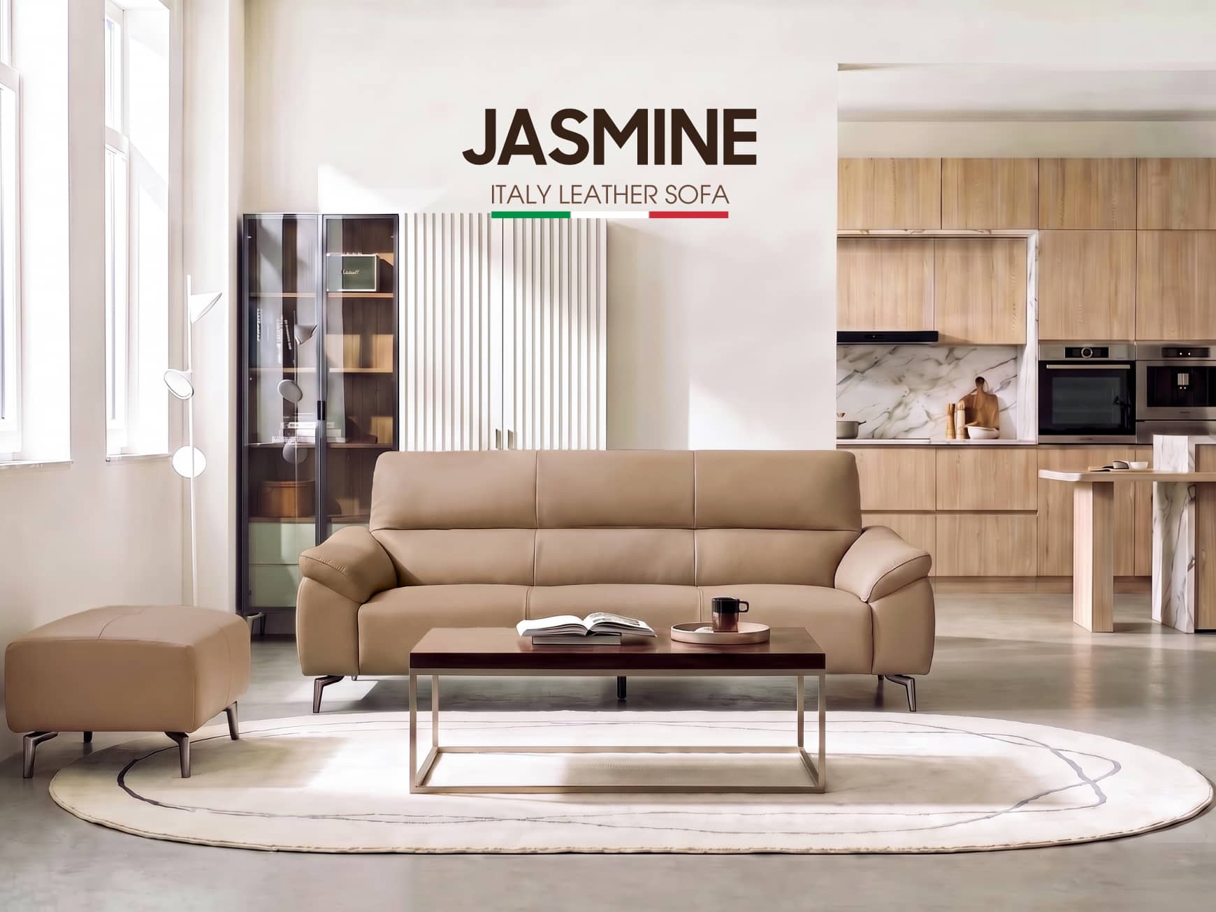 Giới thiệu sofa da Jasmine