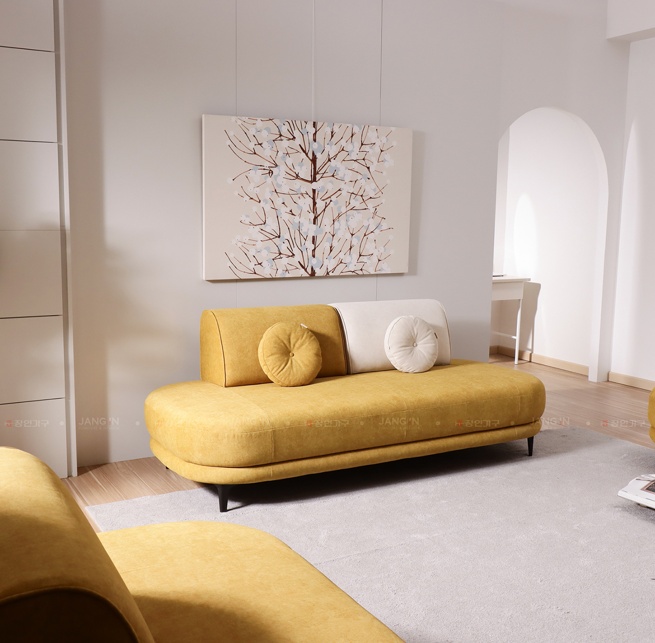 SOFA VẢI JOY - phòng khách - Jang In