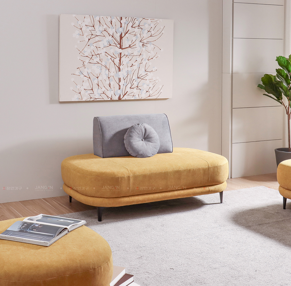 SOFA VẢI JOY - phòng khách - Jang In