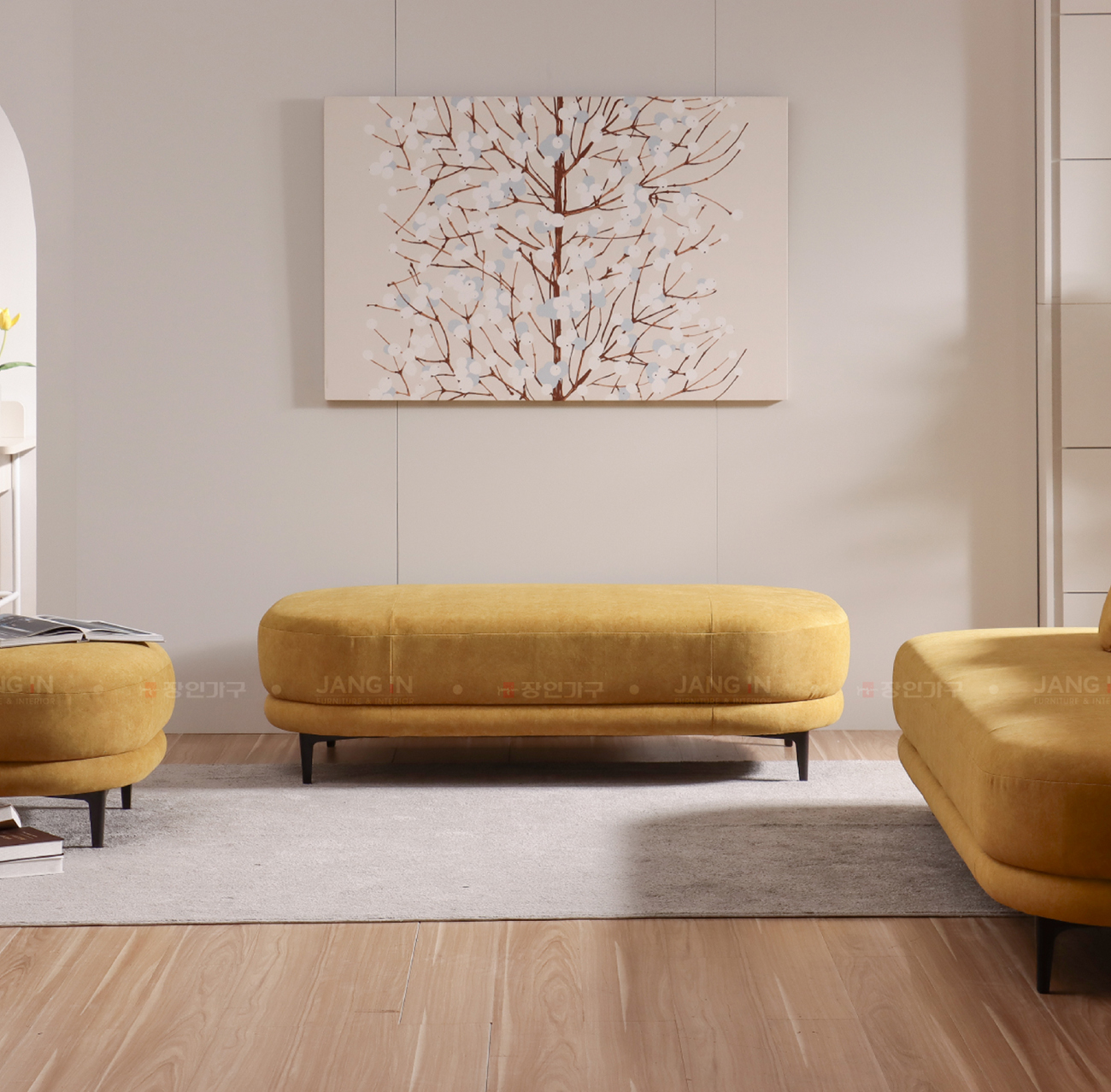SOFA VẢI JOY - phòng khách - Jang In
