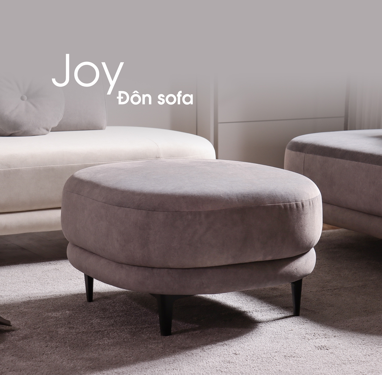 SOFA VẢI JOY - phòng khách - Jang In