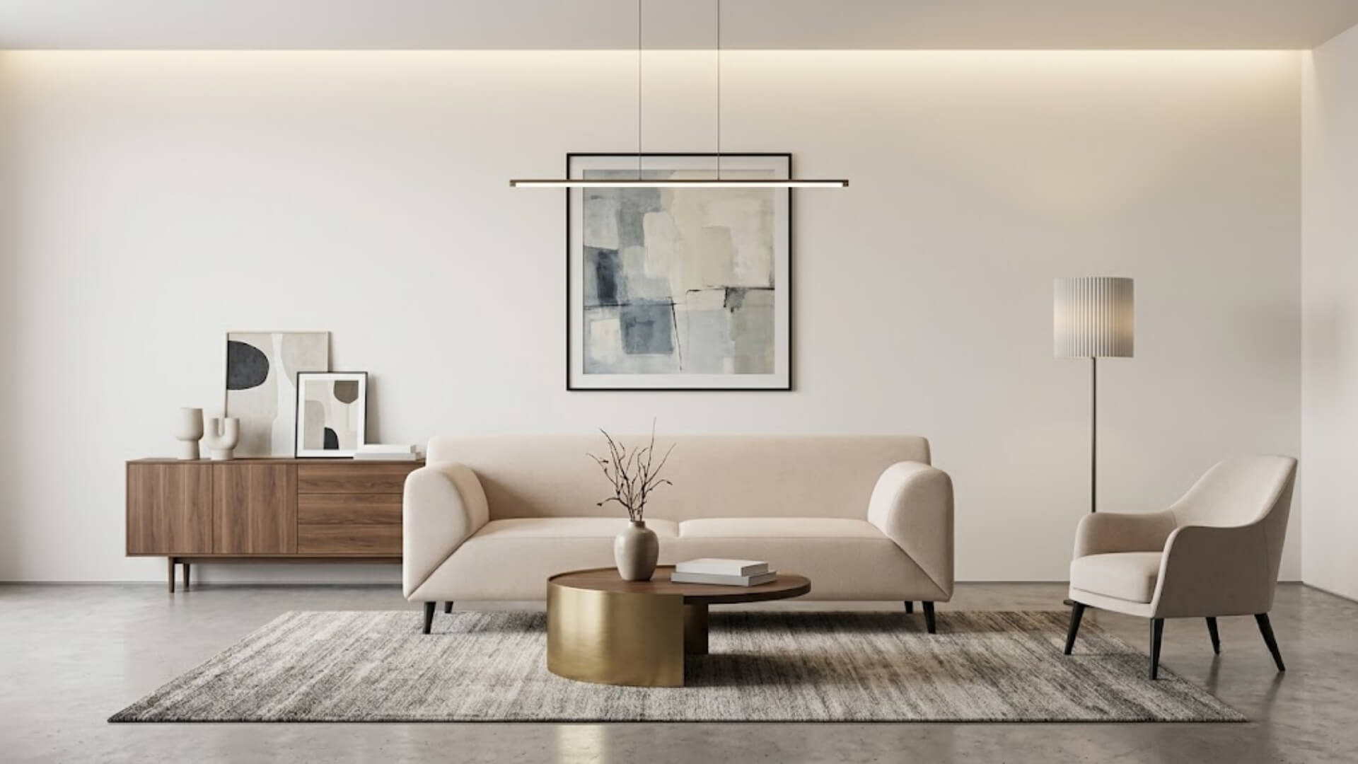 Kích thước sofa chữ I 3 chỗ