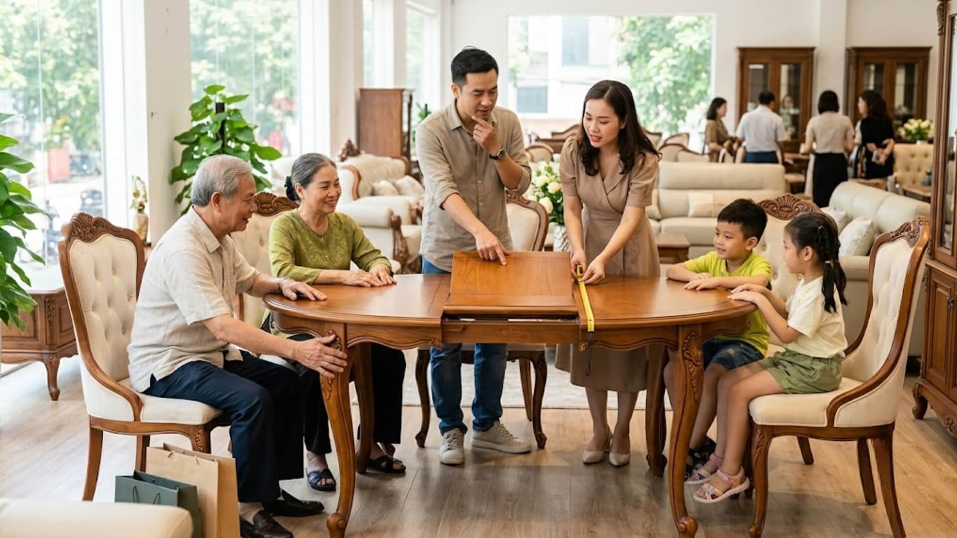 Kinh nghiệm chọn mua bàn ăn tân cổ điển