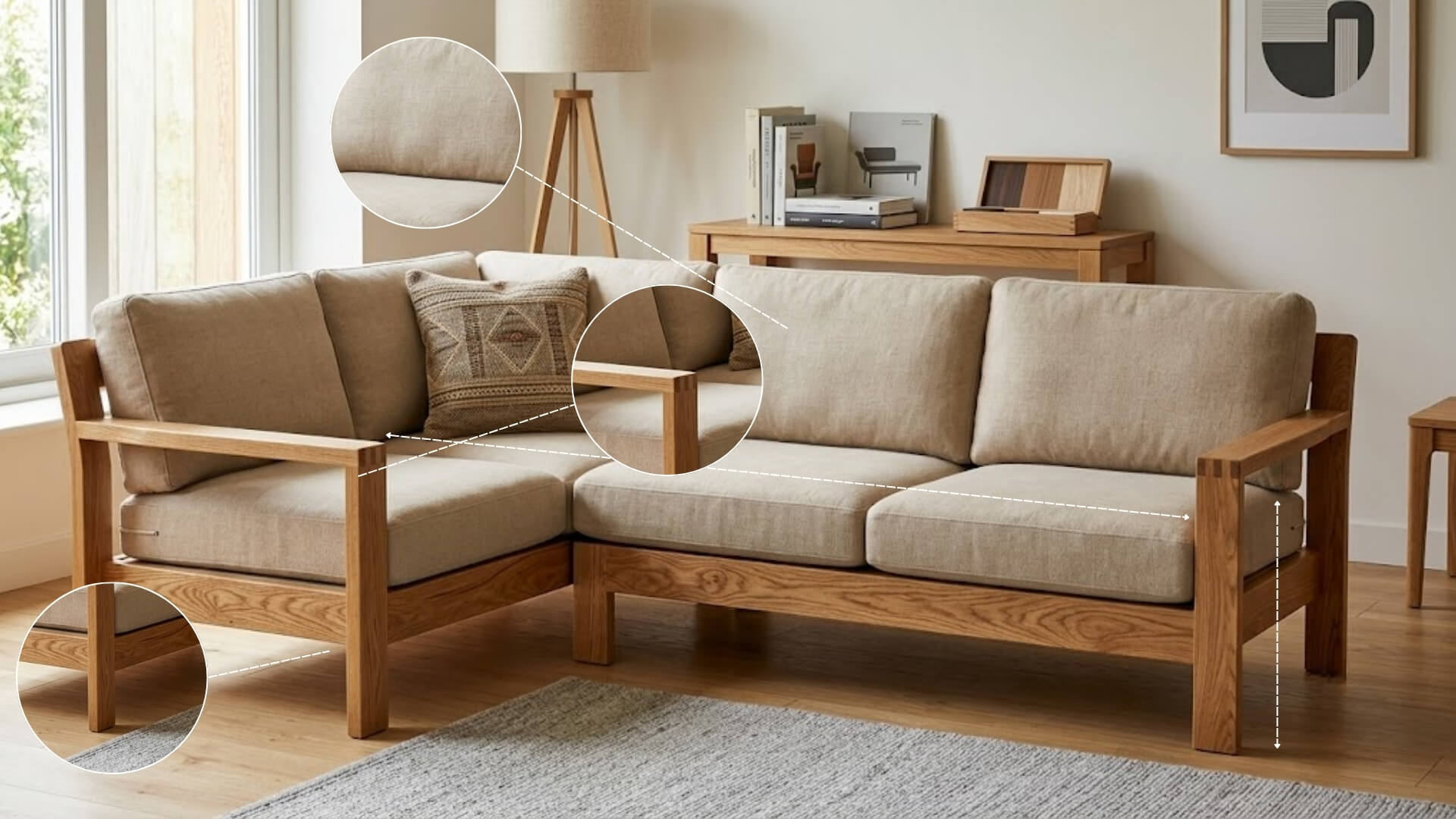 Kinh nghiệm chọn sofa gỗ