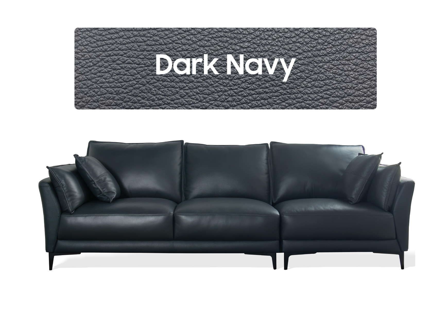 SOFA DA LEWIS - phòng khách - Jang In