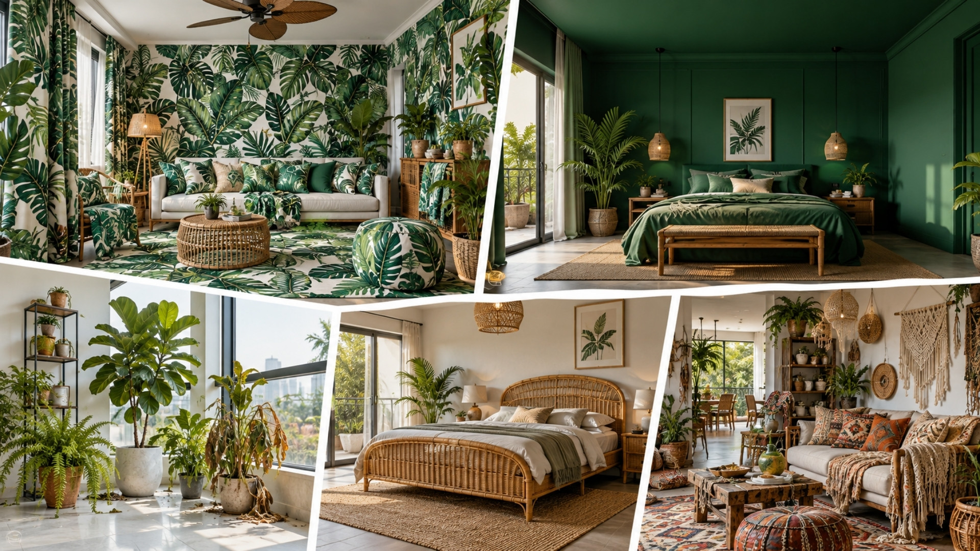 lỗi thường gặp khiến căn hộ theo phong cách Tropical
