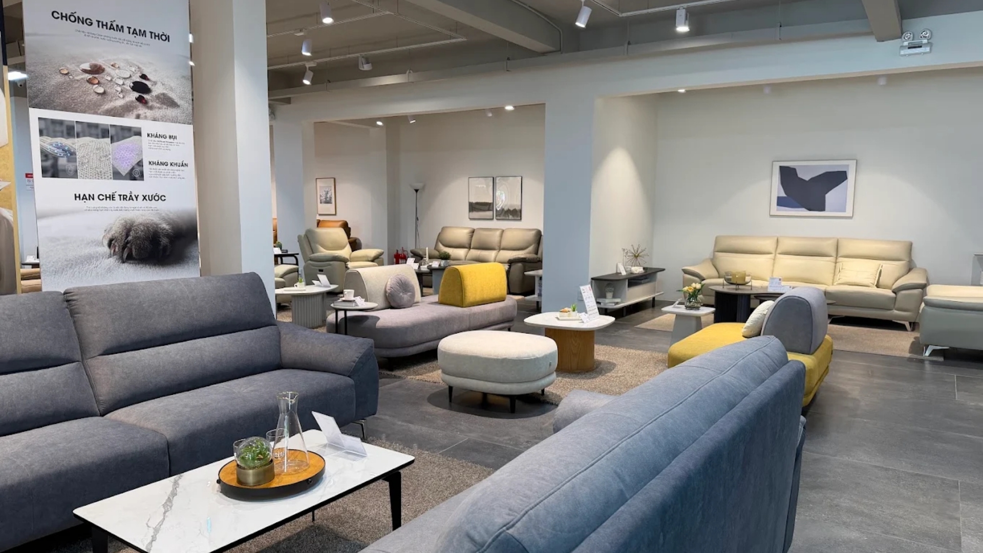 Mẫu bàn trà sofa hiện đại
