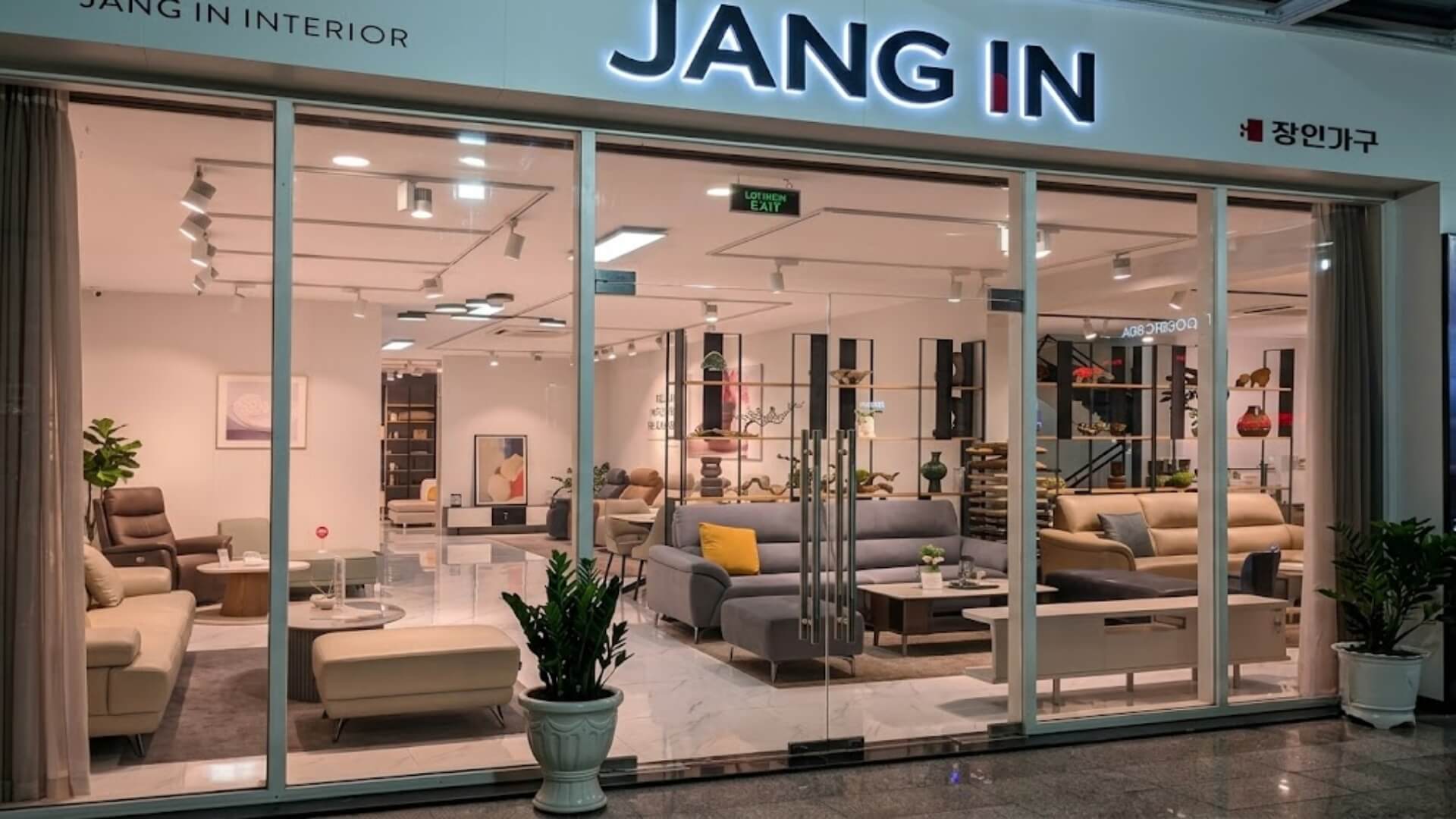 mẫu ghế sofa chữ L nổi bật tại Jang In