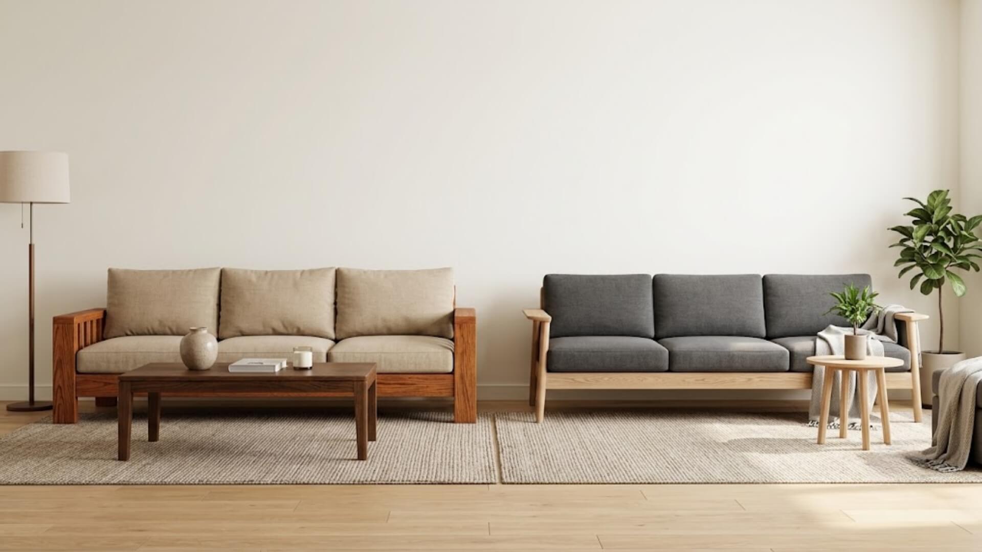 Nên chọn sofa gỗ sồi Mỹ hay sofa gỗ sồi Nga?