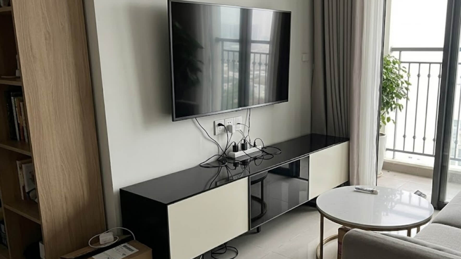 Những lỗi bố trí kệ tivi