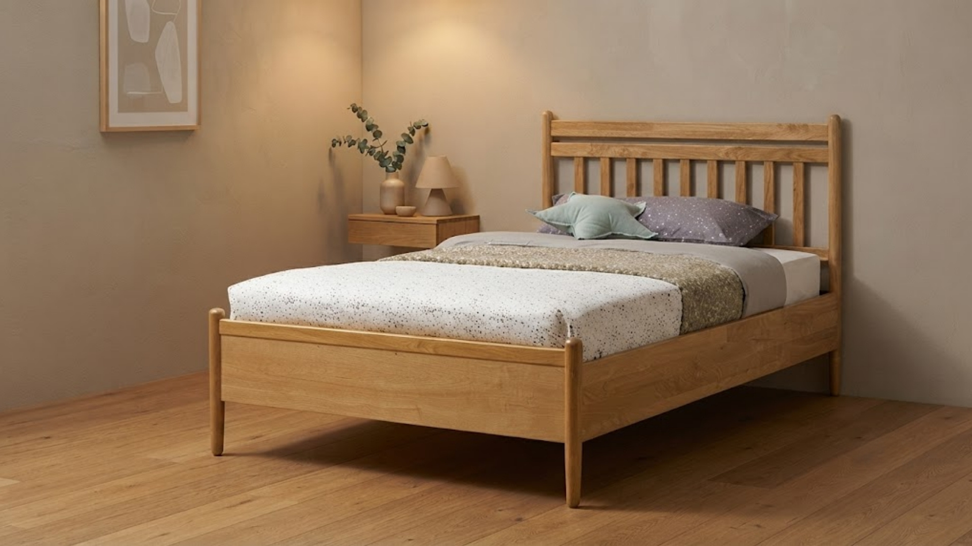 Những lỗi thường gặp khi kê giường ngủ sát hai vách