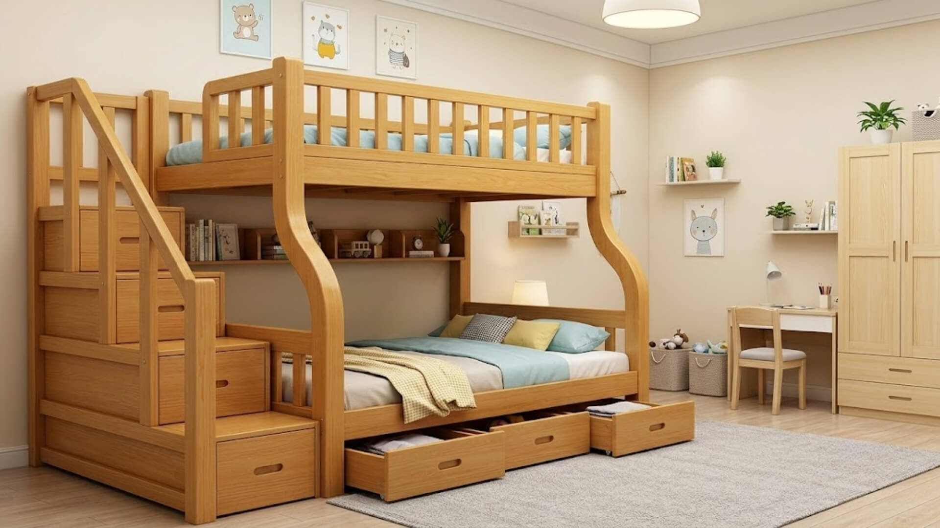 Những lưu ý an toàn khi sử dụng giường ngủ 2 tầng