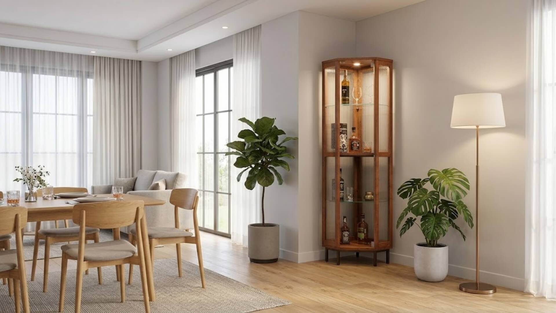 Những mẫu tủ rượu trang trí phù hợp