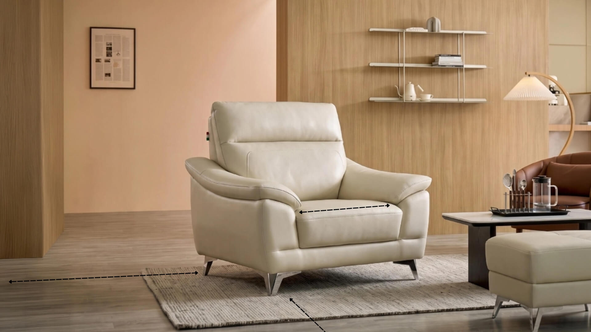 Những sai lầm thường gặp khi chọn kích thước sofa đơn