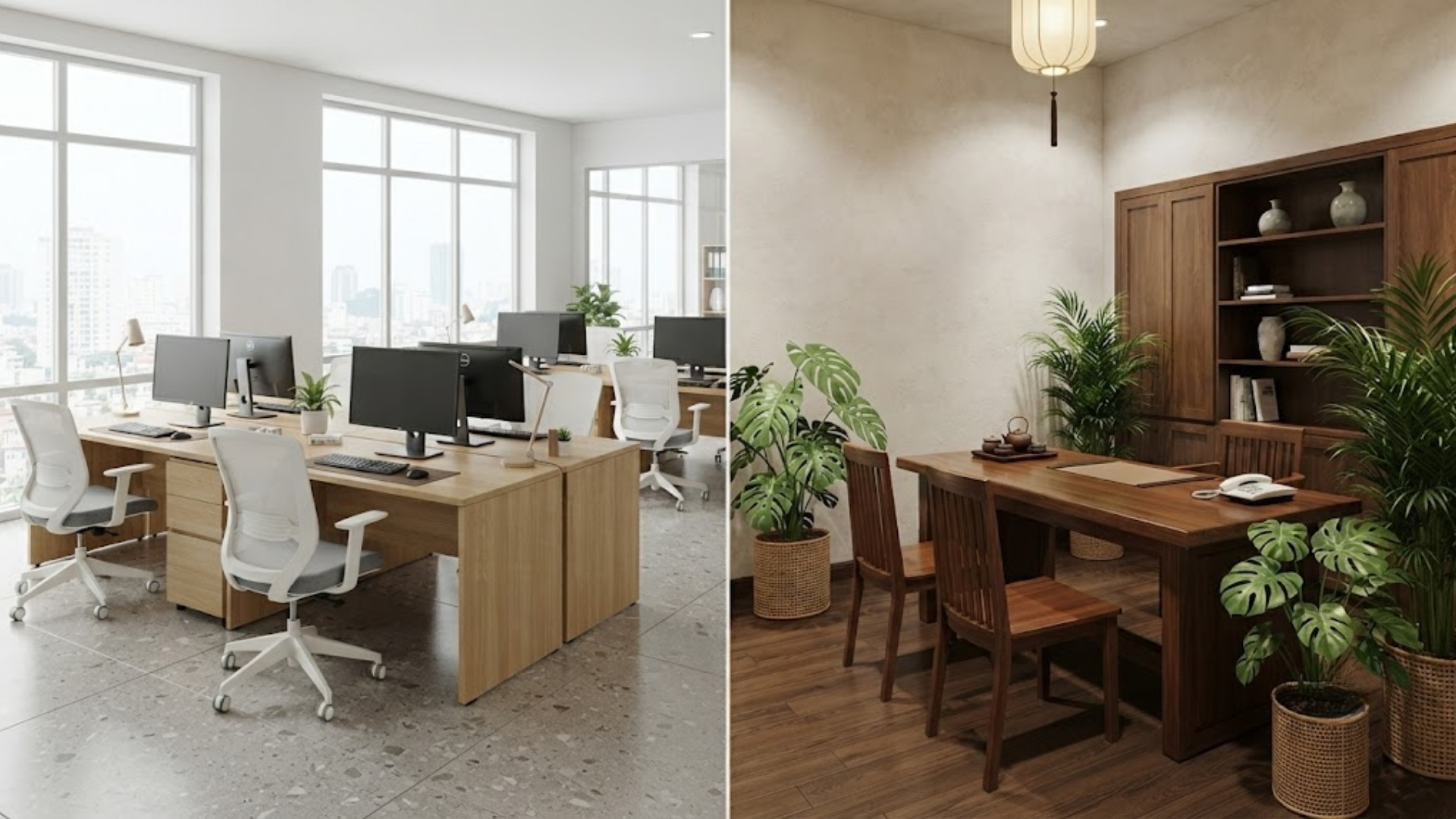 Nội thất văn phòng hiện đại có gì khác