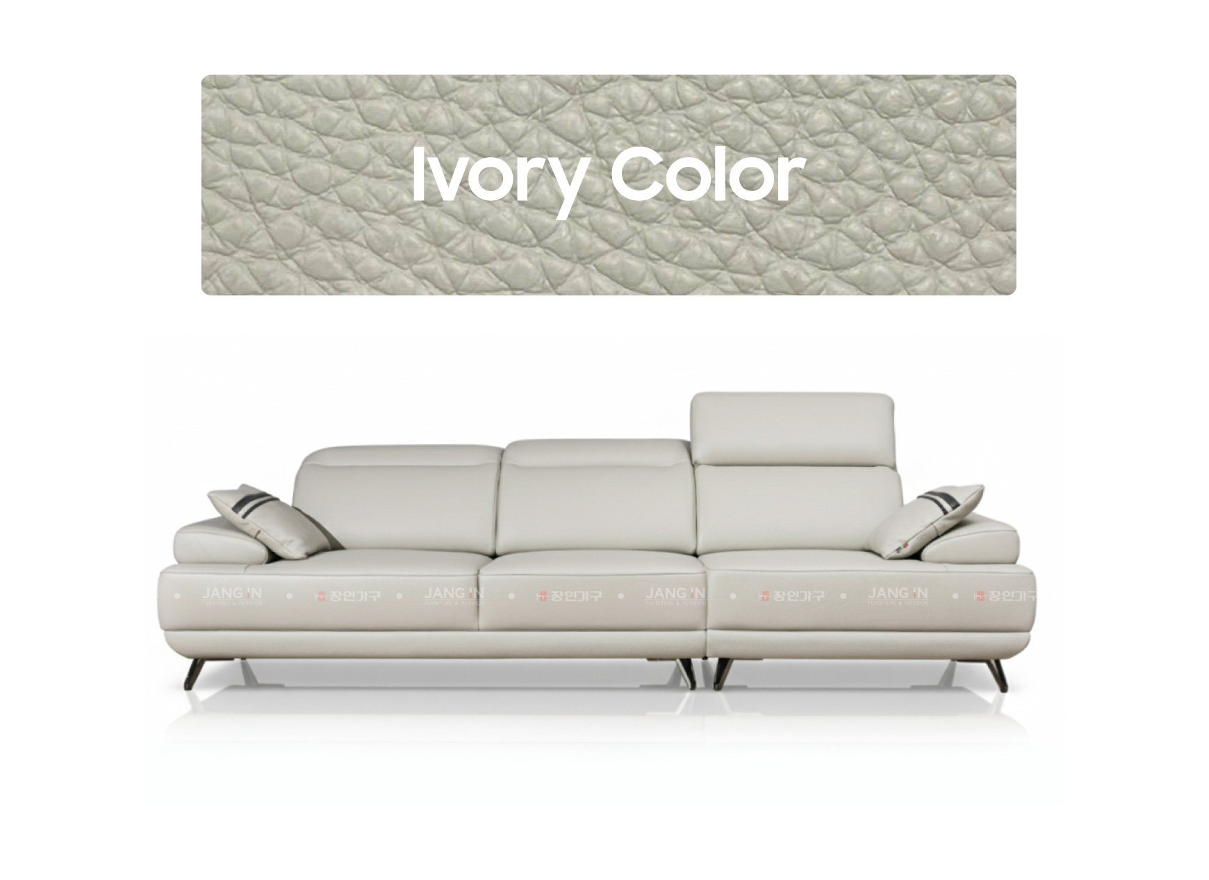 SOFA DA OSCAR - phòng khách - Jang In