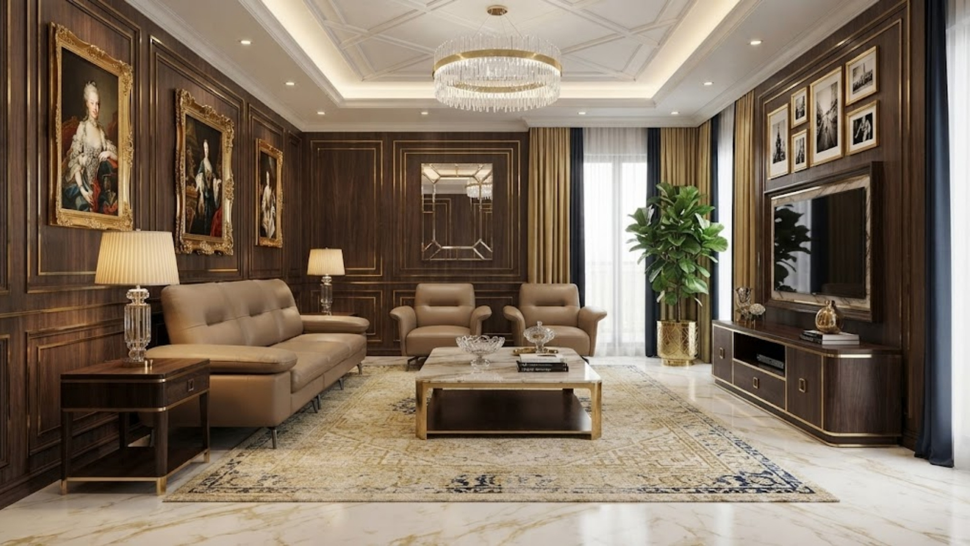 Phong cách nội thất Luxury là gì