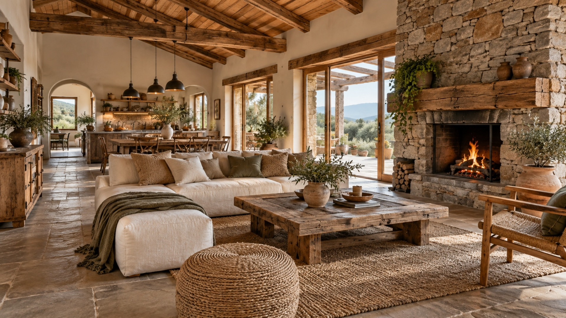 Phong cách nội thất rustic là gì