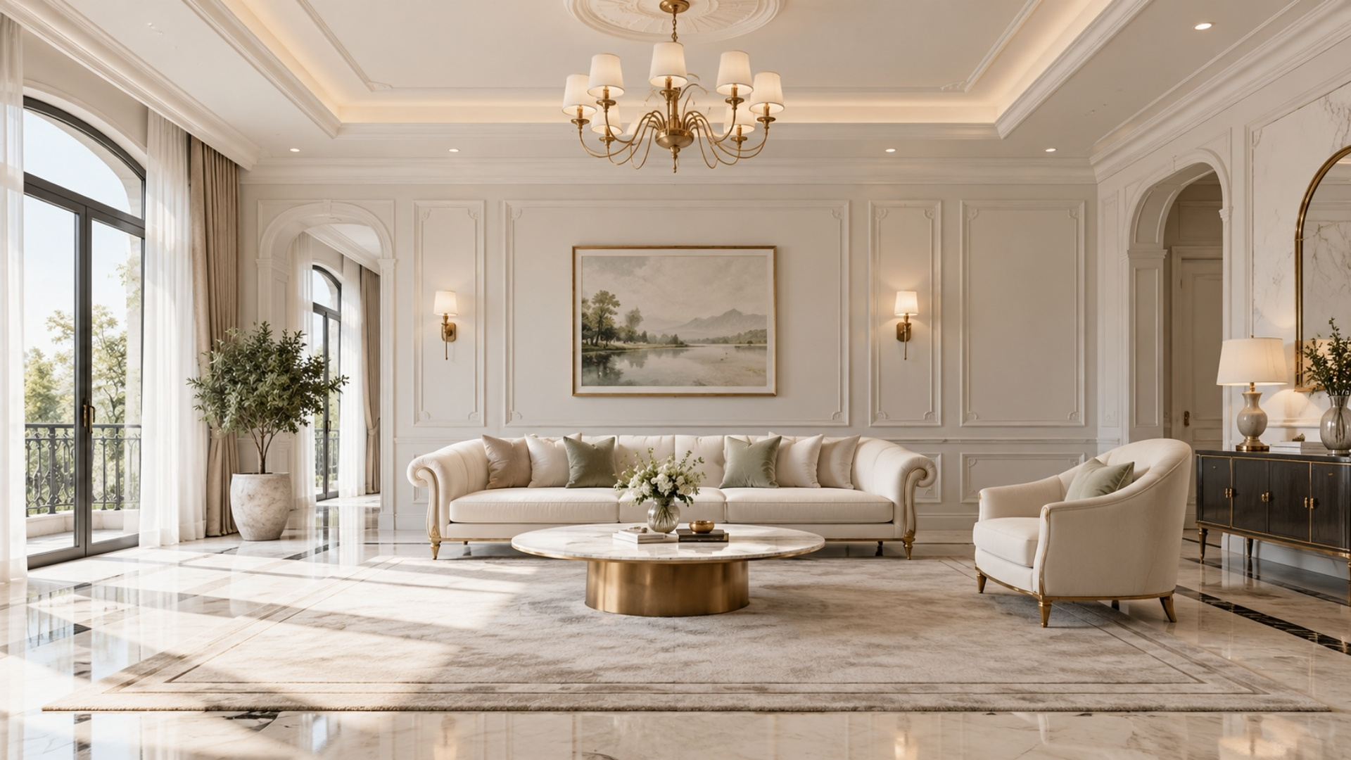 Phong cách nội thất tân cổ điển là gì