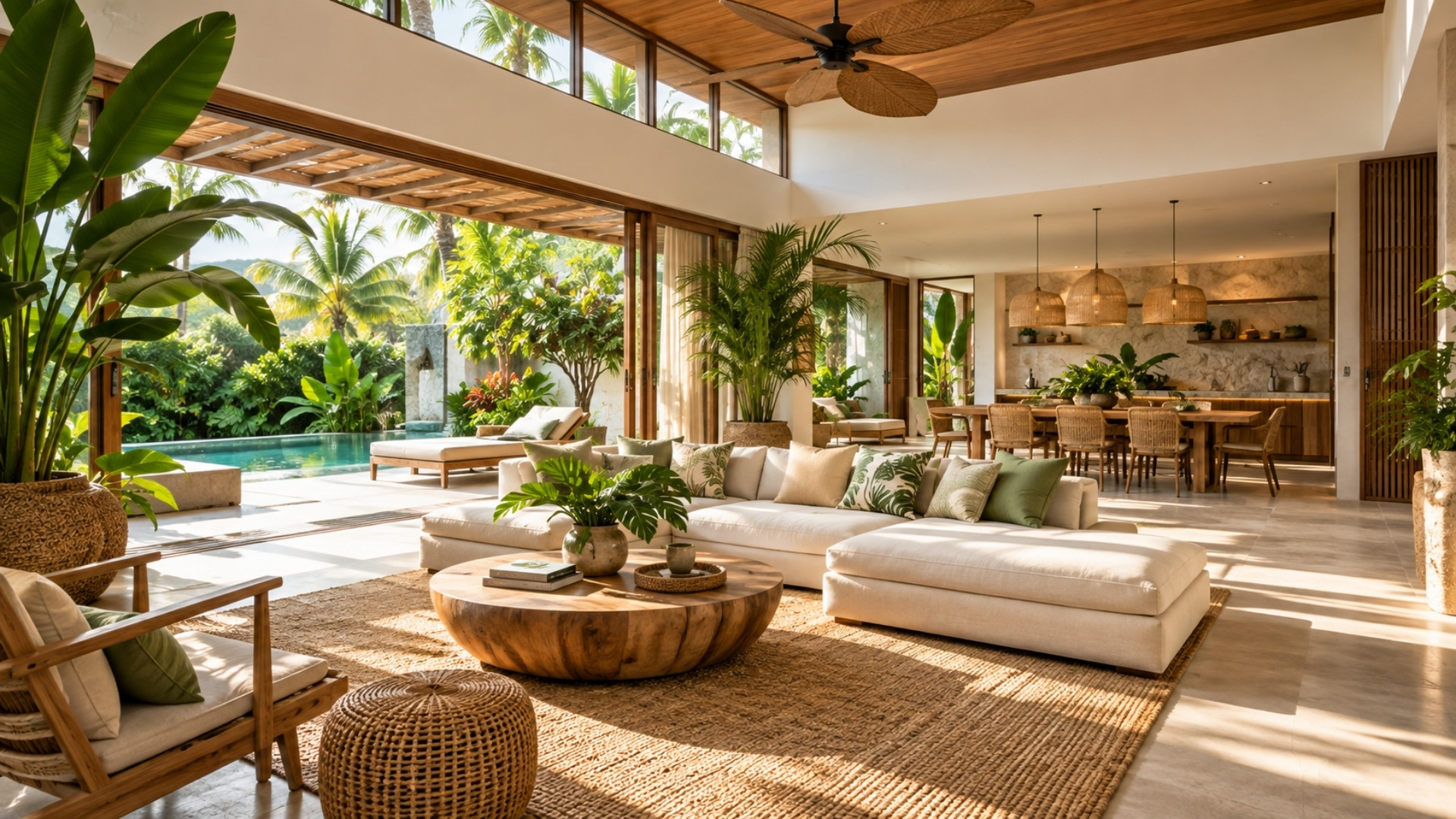 Phong cách nội thất Tropical là gì