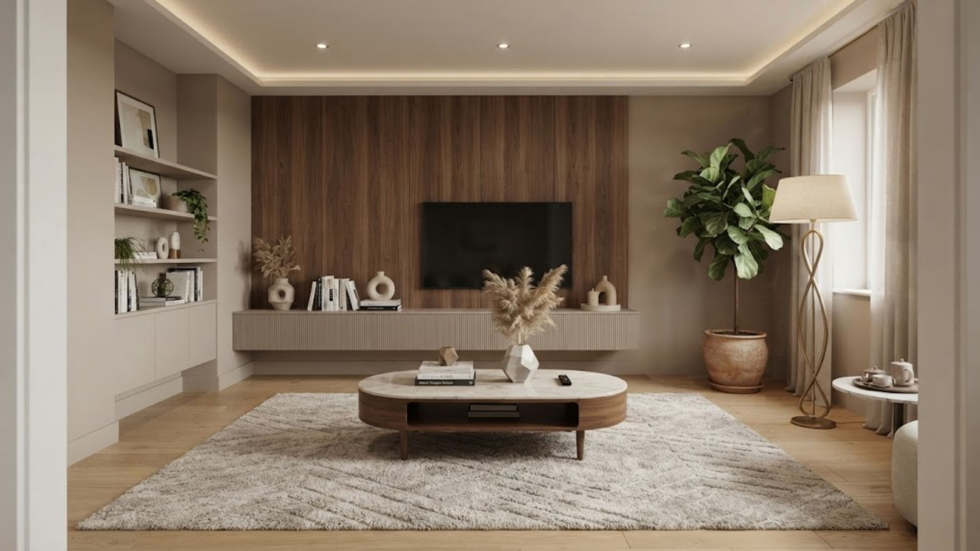 kích thước sofa 3 chỗ cho phòng khách từ 15 - 20m²
