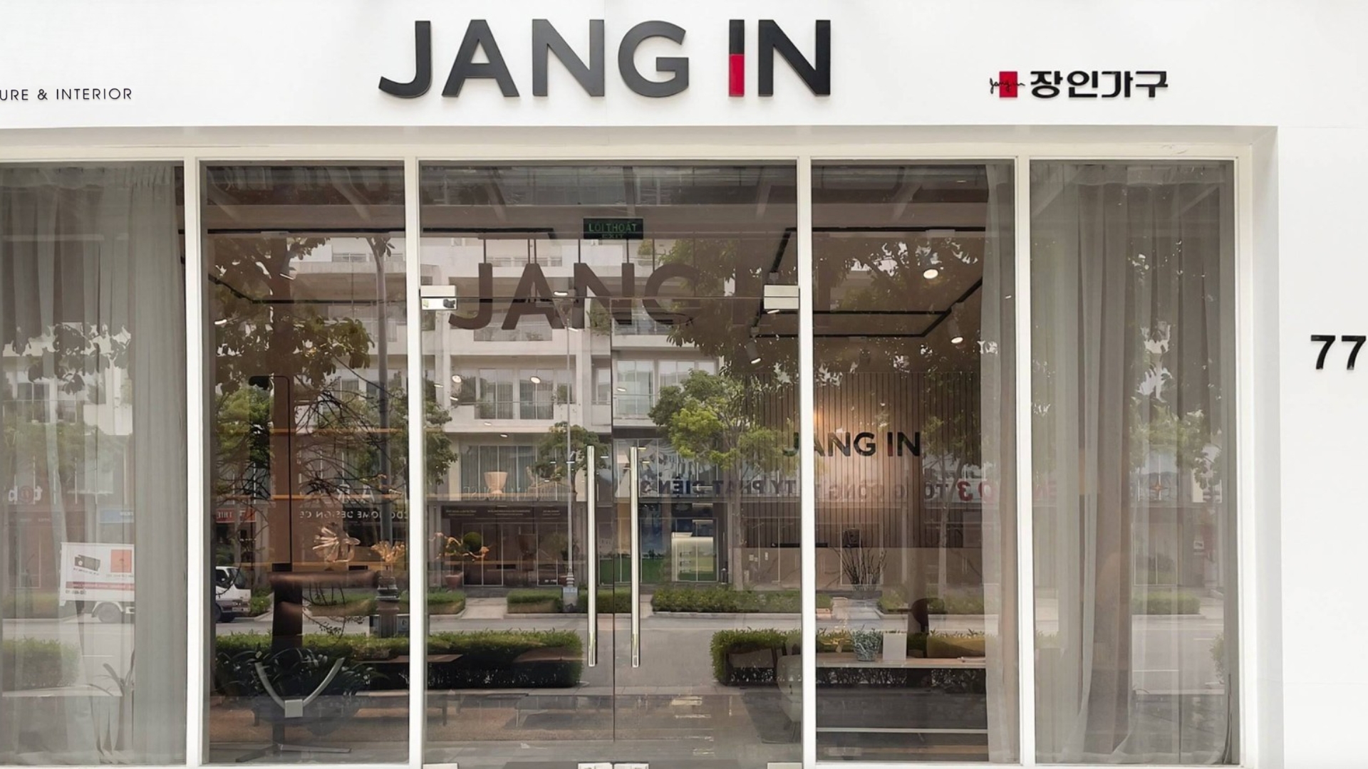 showroom nội thất Sala của Jang In