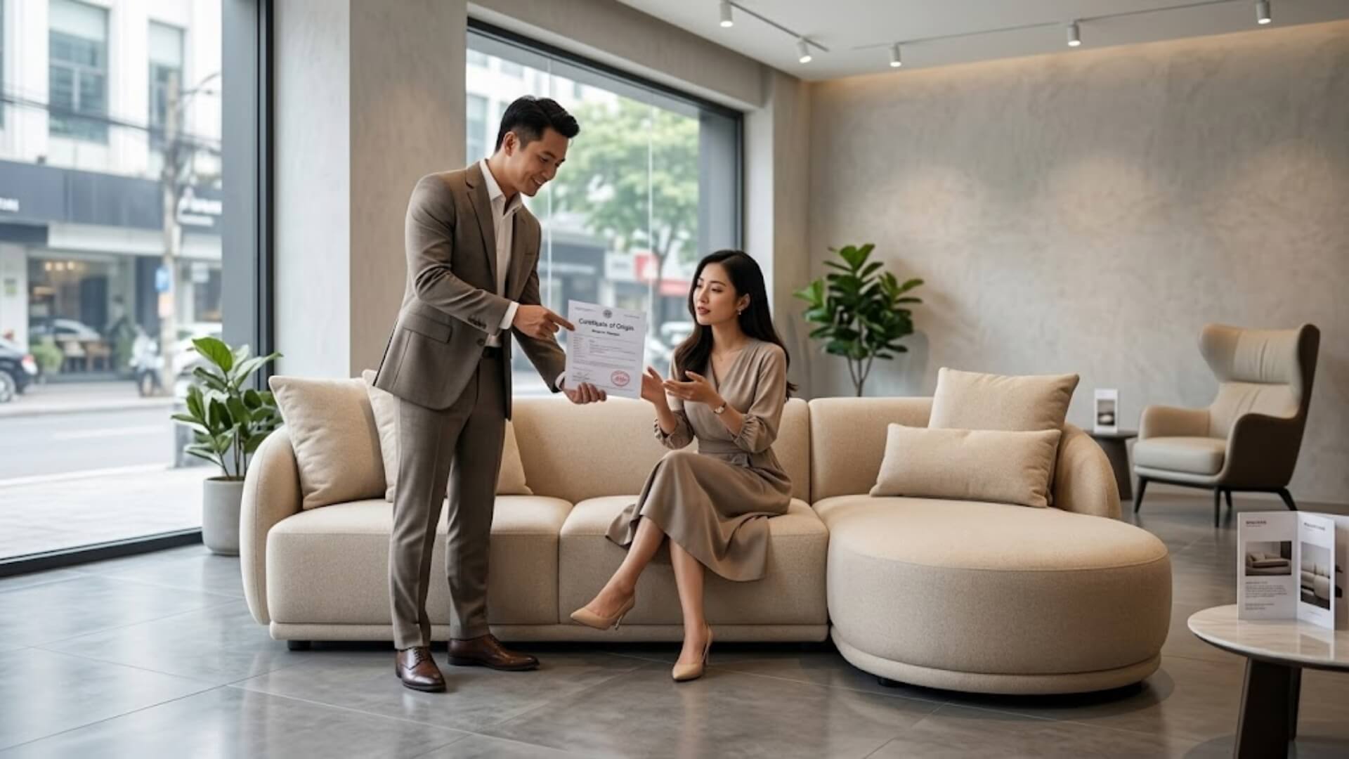 Sofa cao cấp nhập khẩu Hàn Quốc cần có giấy tờ rõ ràng