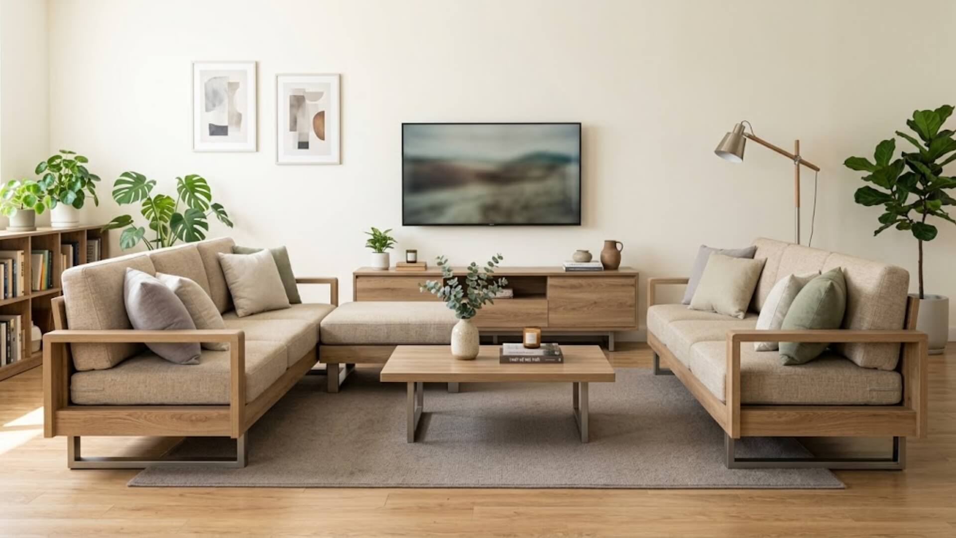Sofa gỗ công nghiệp là gì?
