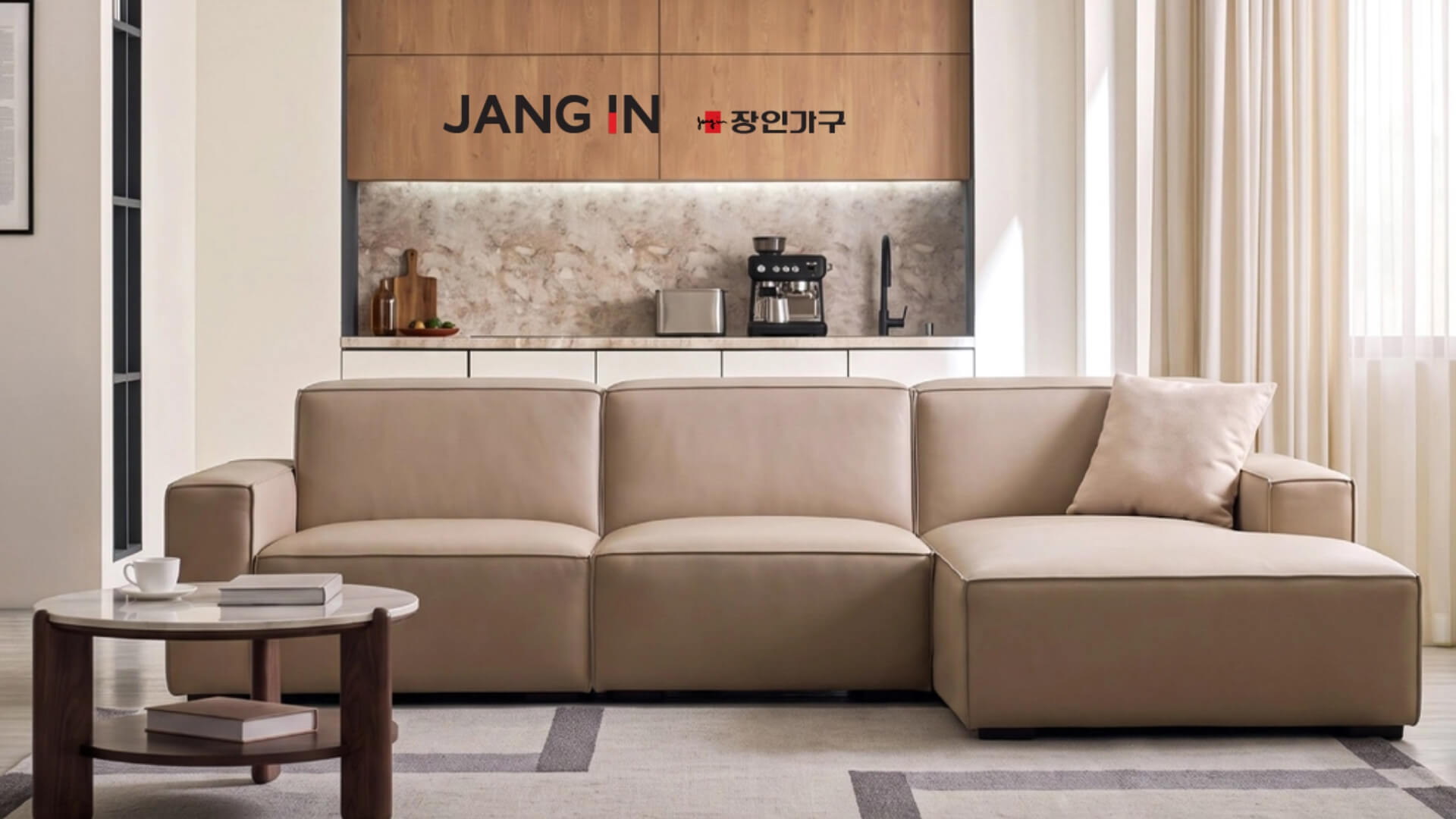 Sofa góc chữ L của Jang In
