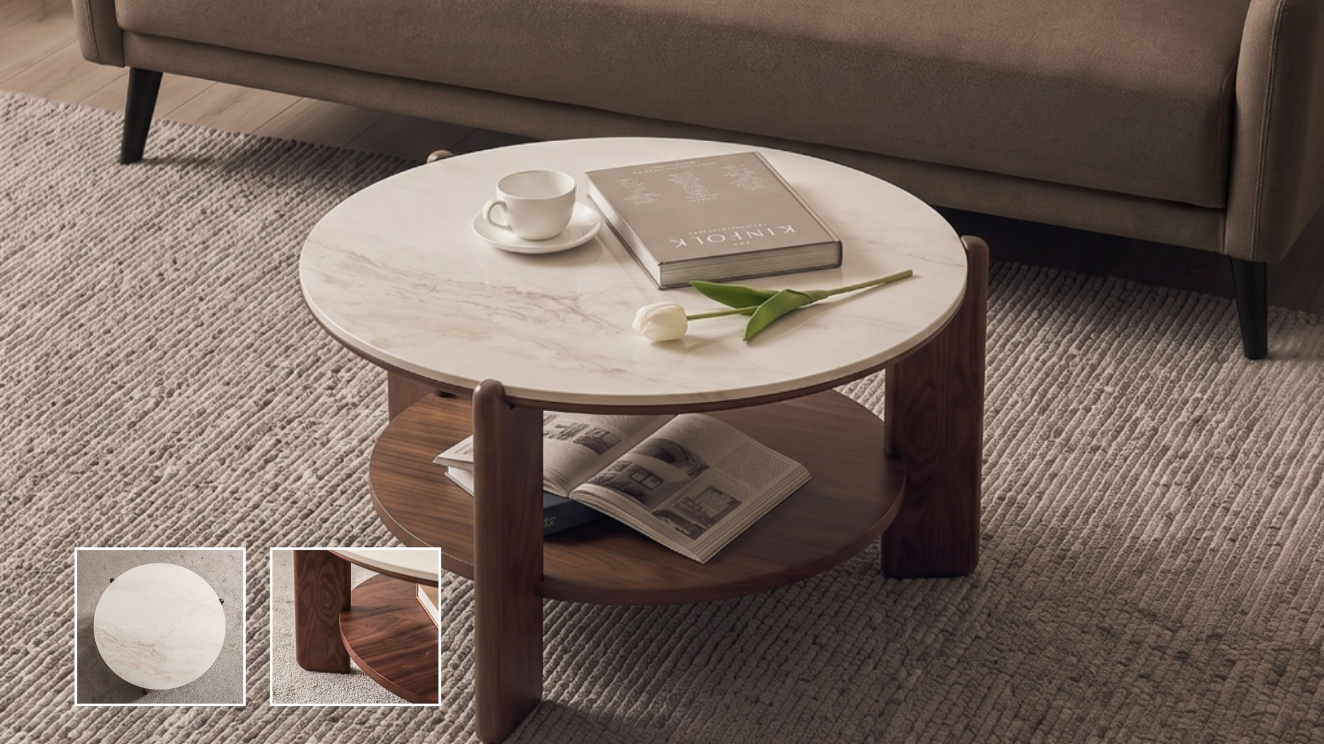 Thế nào là bàn trà sofa hiện đại