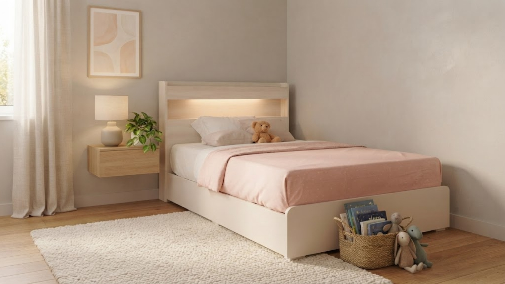 Tiêu chí quan trọng khi chọn giường ngủ trẻ em