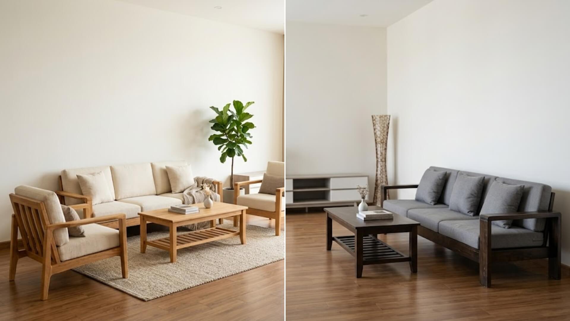 Ưu nhược điểm của ghế sofa gỗ sồi