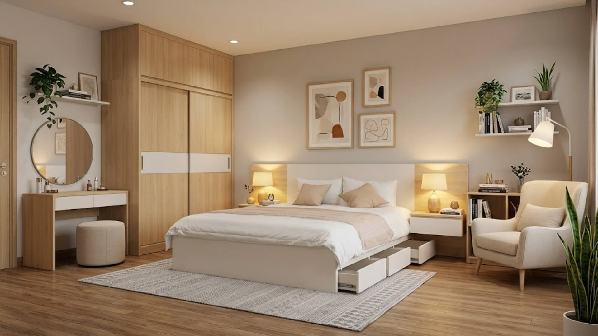Ưu nhược điểm của giường ngủ có hộc kéo