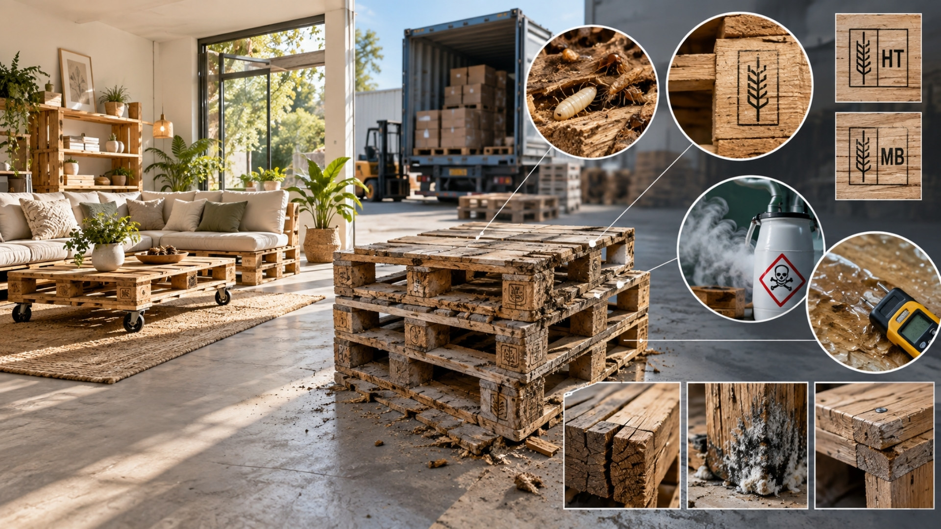 Vì sao gỗ pallet tái chế có chi phí thấp
