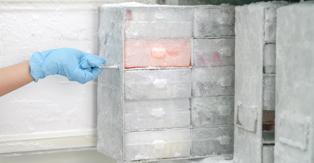 Temperature sensor for monitoring refrigerators and freezers for chemical storage